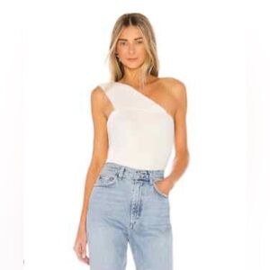 Michael Lauren one shoulder tank